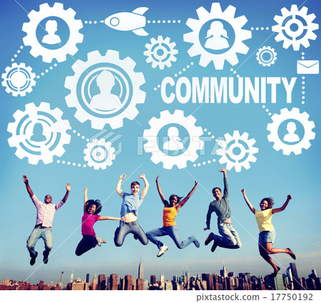 Community Connection Society Social Media Social Network Concept Community Connection Society Social Media Social Network Concept 17750192