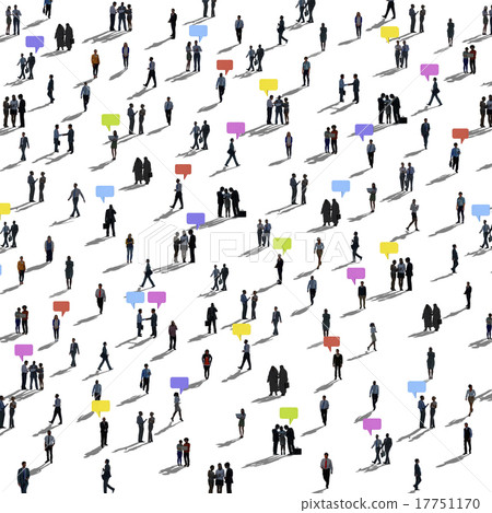 Communication People Diverse Crowd Business People Concept 17751170