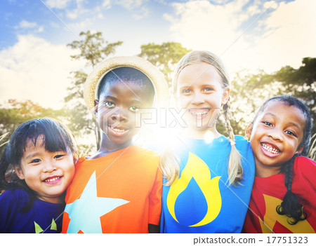 Children Friendship Togetherness Smiling Happiness Children Friendship Togetherness Smiling Happiness 17751323