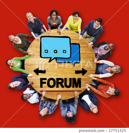 Forum Chat Message Discuss Talk Topic Concept 17751325