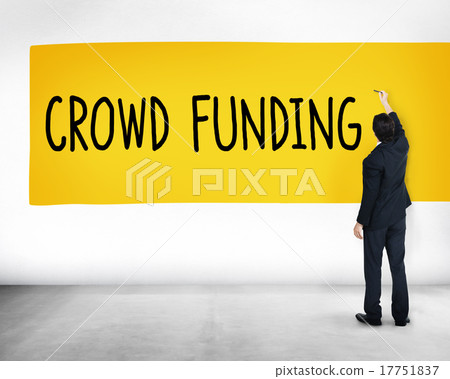 Crowd Funding Contribution Donate Fundriser Concept 17751837