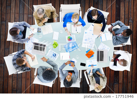 Meeting Communication Planning Business People Concept 17751946