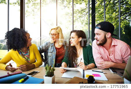 Meeting Talking Discussion Brainstorming Communication Concept 17751965