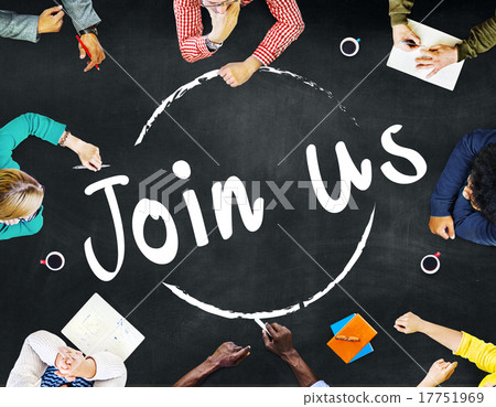 Join Us Invitation Support Business Concept 17751969