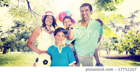 Family Happiness Parents Holiday Vacation Activity Concept 17752207
