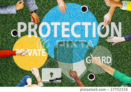 Security Protection Secrecy Privacy Firewall Guard Concept 17752326