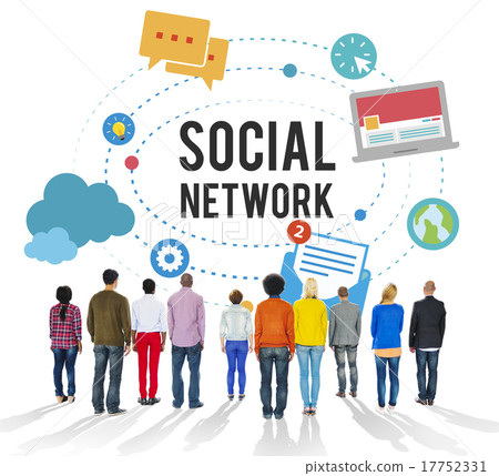 Social Media Network Online Internet Concept Social Media Network Online Internet Concept 17752331