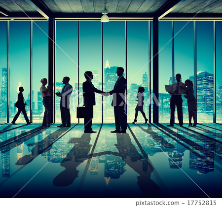 Corporate Business Team Connection Discussion Working Concept 17752815