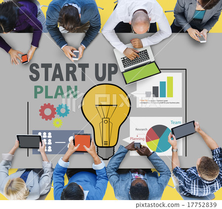 Startup Goals Growth Success Plan Business Concept Startup Goals Growth Success Plan Business Concept 17752839