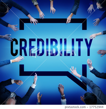 Credibility Partnership Determination Inspiration Concept 17752944