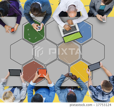 Bee Hive Honey Community Teamwork Concept 17753124