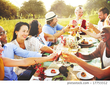 Diverse People Hanging Out Drinking Concept 17753312