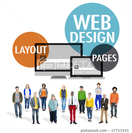 Web Design Content Creative Website Responsive Concept 17753541