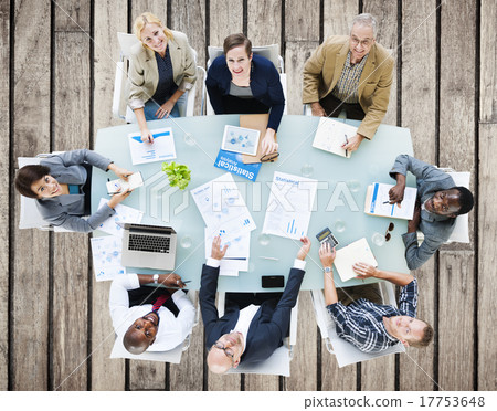 Business Team Discussion Meeting Analysing Concept Business Team Discussion Meeting Analysing Concept 17753648