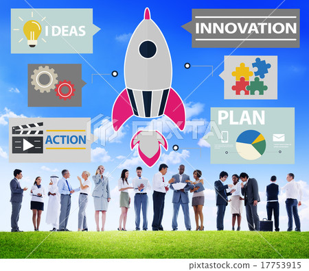New Business Innovation Strategy Technology Ideas Concept New Business Innovation Strategy Technology Ideas Concept 17753915