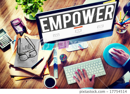 Empower Authority Permission Empowerment Enhance Concept Empower Authority Permission Empowerment Enhance Concept 17754514