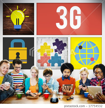 3G Connection Technology Internet Network Concept 3G Connection Technology Internet Network Concept 17754532