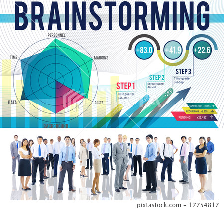 Brainstorming Planning Thinking Sharing Meeting Concept 17754817
