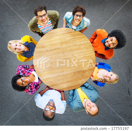 People Diversity Group Togetherness Support Cheerful Concept 17755197