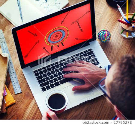 Goal Target Success Aspiration Aim Inspiration Concept Goal Target Success Aspiration Aim Inspiration Concept 17755278