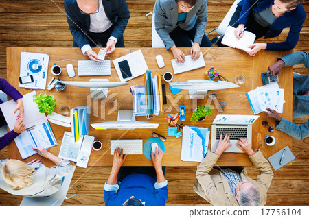 Business People Technology Working Office Concept Business People Technology Working Office Concept 17756104