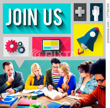 Join Us Member Corporate Support Team Unity Concept Join Us Member Corporate Support Team Unity Concept 17756168