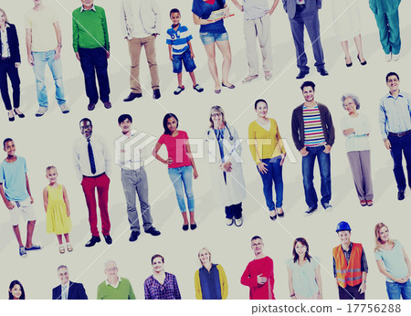 Diversity Ethnicity Variation Togetherness Team Concept 17756288