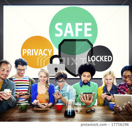 Safe Privacy Locked Security Protection Safe Insurance Concept 17756296