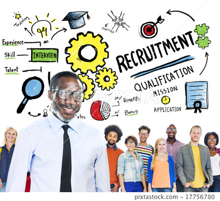 Ethnicity Peolple Leadership Recruitment Hiring Concept 17756780