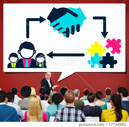 Partnership Team Corporate Collaboration Connection Concept 17756985