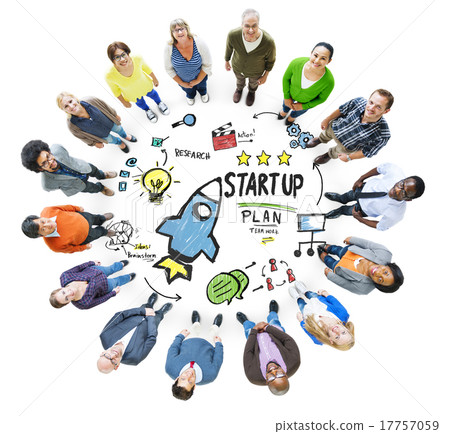 Start Up Business Launch Success People Group Concept 17757059