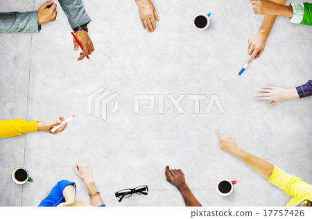 Meeting Talking Discussion Brainstorming Communication Concept 17757426