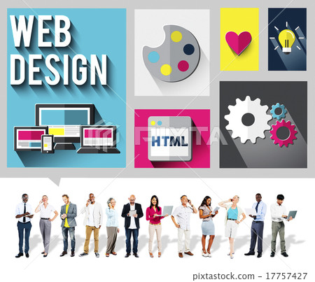 Web Design Layout Homepage Idea Design Software Concept 17757427