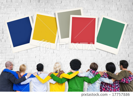 Polaroid Paper Instant Camera Photography Media Concept 17757886