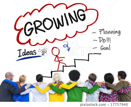 图库照片: growing growth mission success opportunity concept