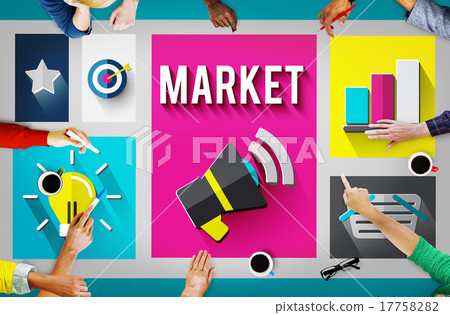 Market Consumerism Marketing Product Branding Concept Market Consumerism Marketing Product Branding Concept 17758282