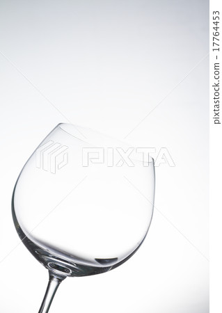 Wine glass on white background Wine glass on white background 17764453