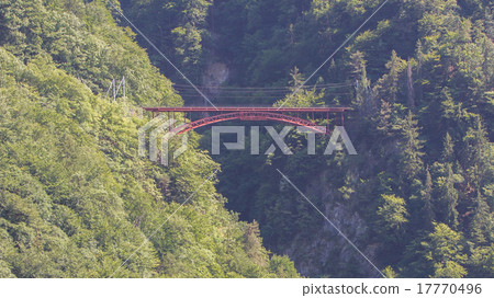 Swiss Alps metal bridge Swiss Alps metal bridge 17770496