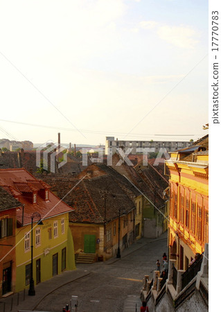Streets of Sibiu City 17770783