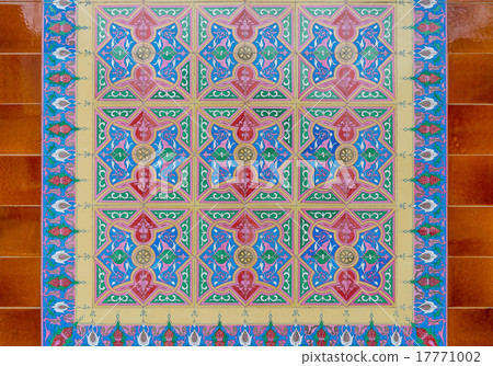 Azulejo portuguese ceramic tiles background Azulejo portuguese ceramic tiles background 17771002
