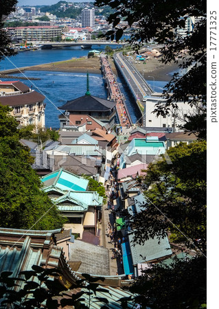 Enoshima Bentenbashi (overhead view) Enoshima Bentenbashi (overhead view) 17771325