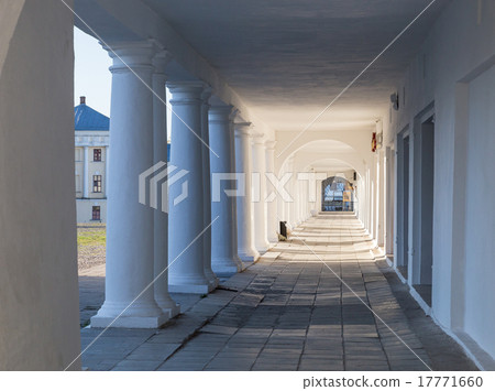 Pillars and Arch Hallway Russia Suzdal Pillars and Arch Hallway Russia Suzdal 17771660
