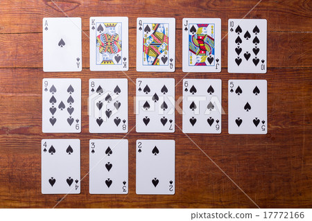 Spades Set of playing cards Spades Set of playing cards 17772166
