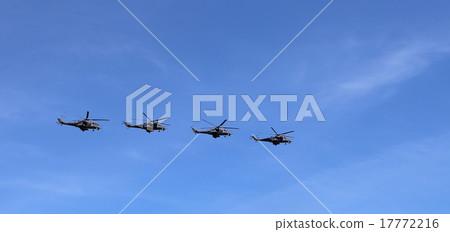 Russian military aircrafts fly over Moscow Russian military aircrafts fly over Moscow 17772216