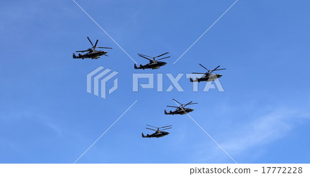 Russian military aircrafts fly over Moscow Russian military aircrafts fly over Moscow 17772228