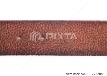 brown leather belt fashion on white background brown leather belt fashion on white background 17772886