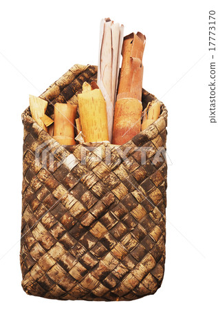 rols of birchen bark in the basket rols of birchen bark in the basket 17773170