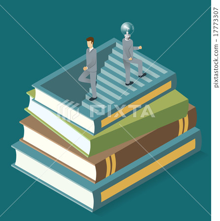 Vector Flat Isometric Idea Concept Vector Flat Isometric Idea Concept 17773307