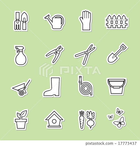 garden tools icon 17773437