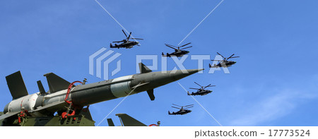 anti-aircraft missiles and military aircrafts 17773524